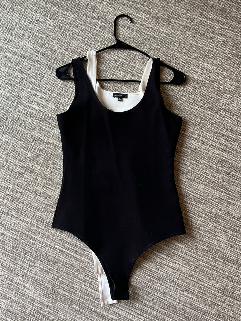 Black & White Tank Bodysuit